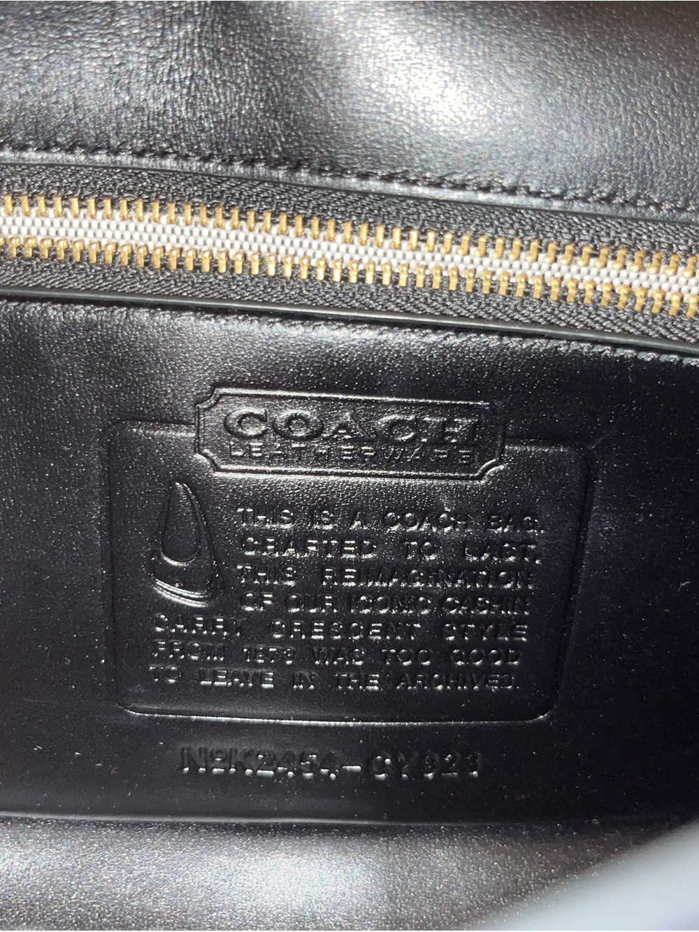 Coach Cashin Carry Crescent Limited Re-edition 1973 - Picture 5 of 8